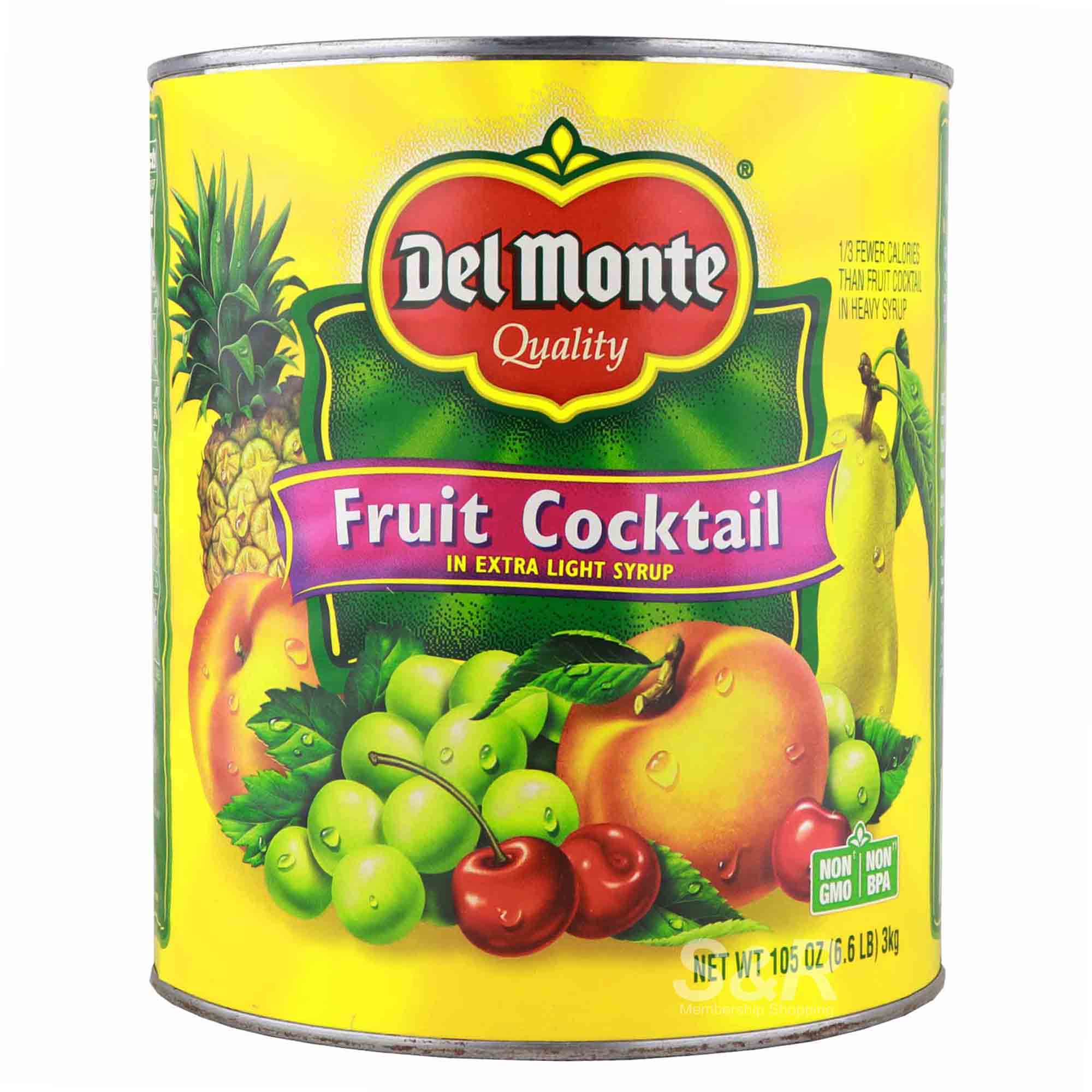 Del Monte Fruit Cocktail Extra Light Syrup 3kg Del Monte Fruit Cocktail Extra Light Syrup 3kg